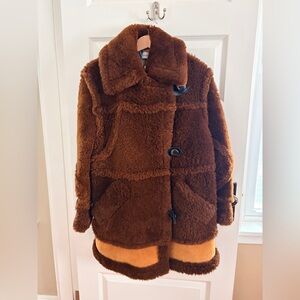 Coach Brown Teddy Jacket